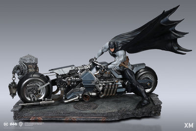 Batman - White Knight (Batcycle Edition) 1/4 Scale Statue