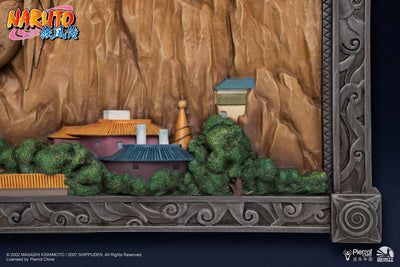 Naruto Shippuden - Hokage Rock (Full Coloured Version) 3D Art Frame