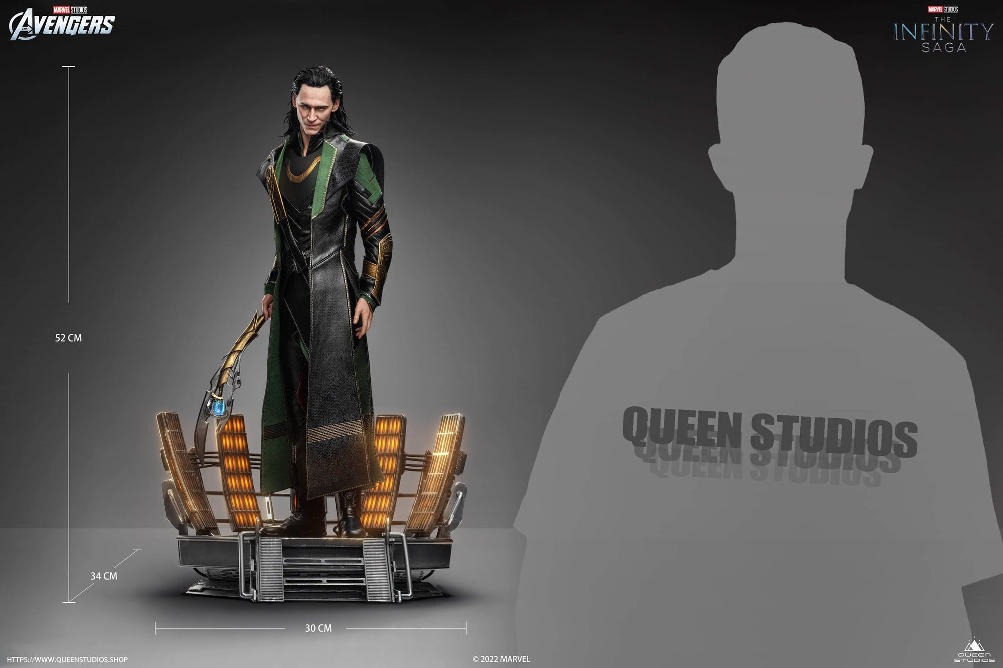 Marvel figurine 30cm avengers Loki - figurine