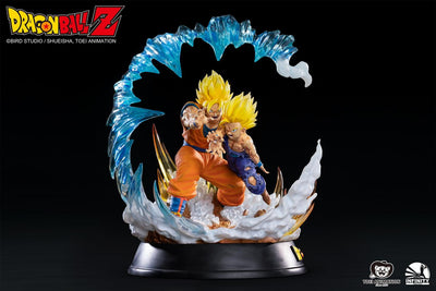 Dragon Ball Z: SS2 Goku Vs Majin Vegeta Statue - Spec Fiction Shop