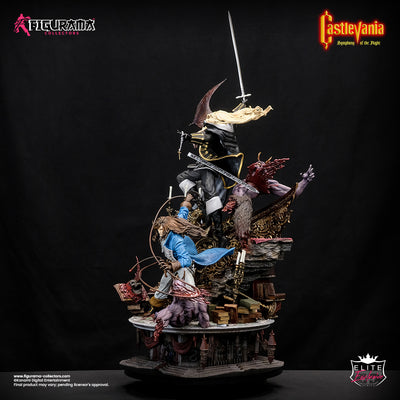 Castlevania Symphony of the Night - Alucard and Richter Elite Exclusive Statue