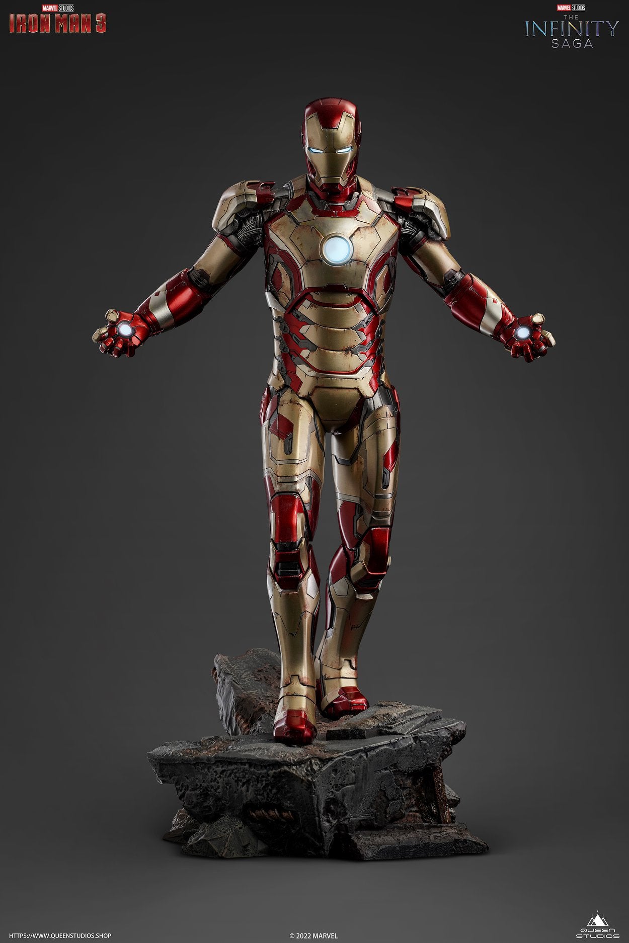 Statuette Iron Man Mark L 50 1/4 Queen Studios