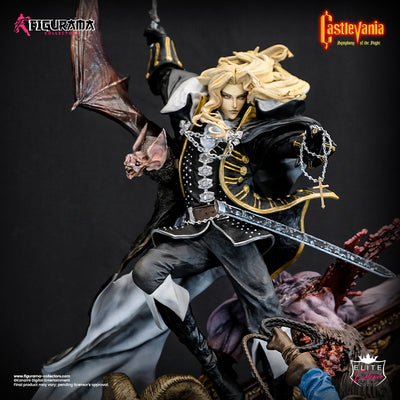 Castlevania Symphony of the Night - Alucard and Richter Elite Exclusive Statue