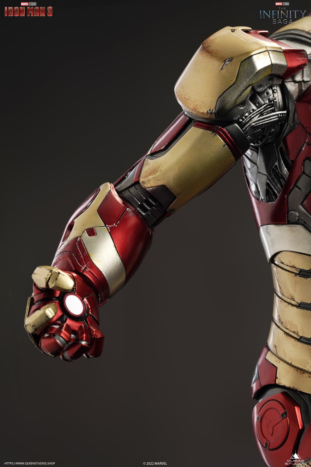 imaginarium art 1 1 helmet iron man mark 42 Iron Man Mark 42 1/4 Scale Statue