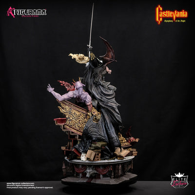 Castlevania Symphony of the Night - Alucard and Richter Elite Exclusive Statue