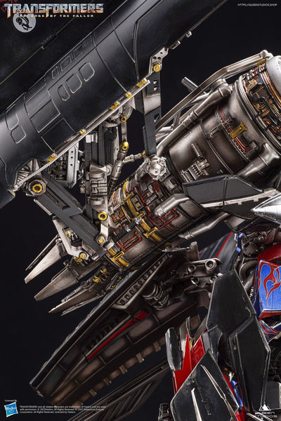 Transformers Revenge of the Fallen - Jetpower Optimus Prime vs Megatron Diorama