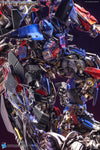 Transformers Revenge of the Fallen - Jetpower Optimus Prime vs Megatron Diorama