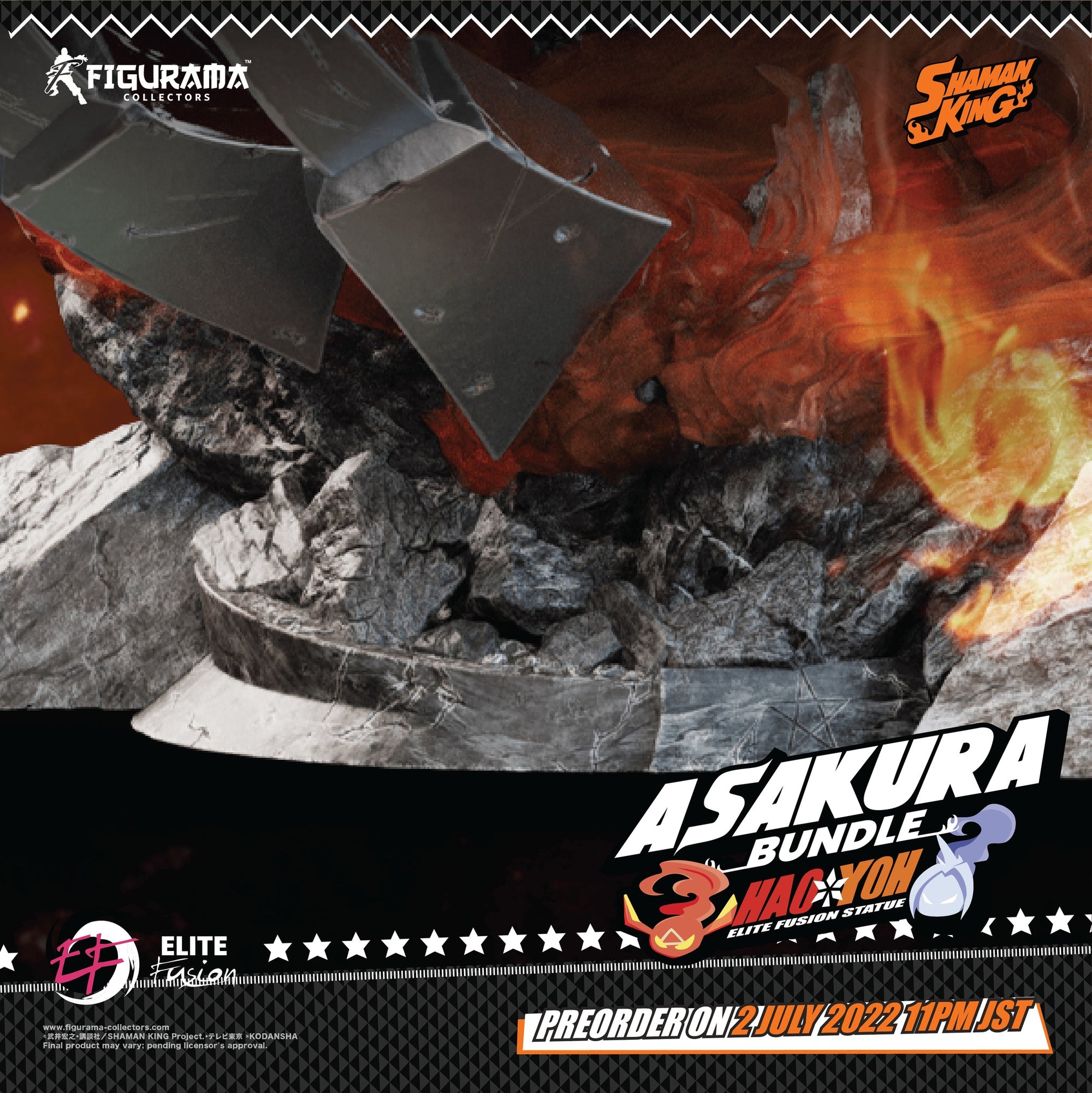 Shaman King - Hao and Yoh Elite Fusion 1/6 Scale Statue Bundle