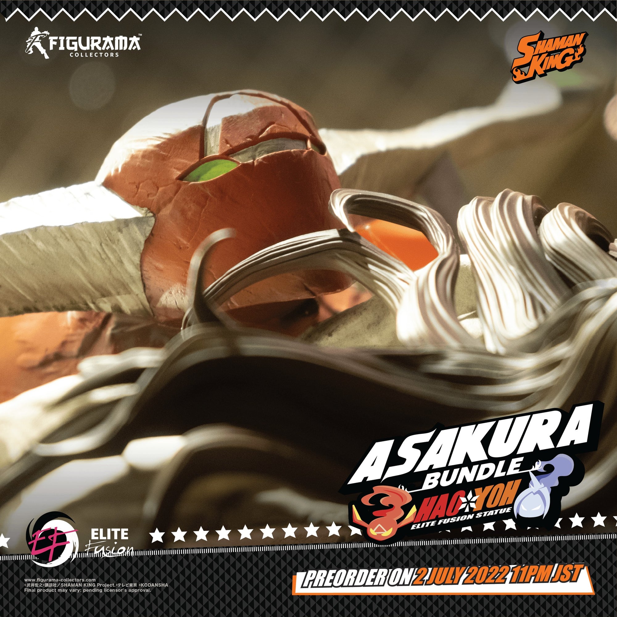 Shaman King - Hao and Yoh Elite Fusion 1/6 Scale Statue Bundle