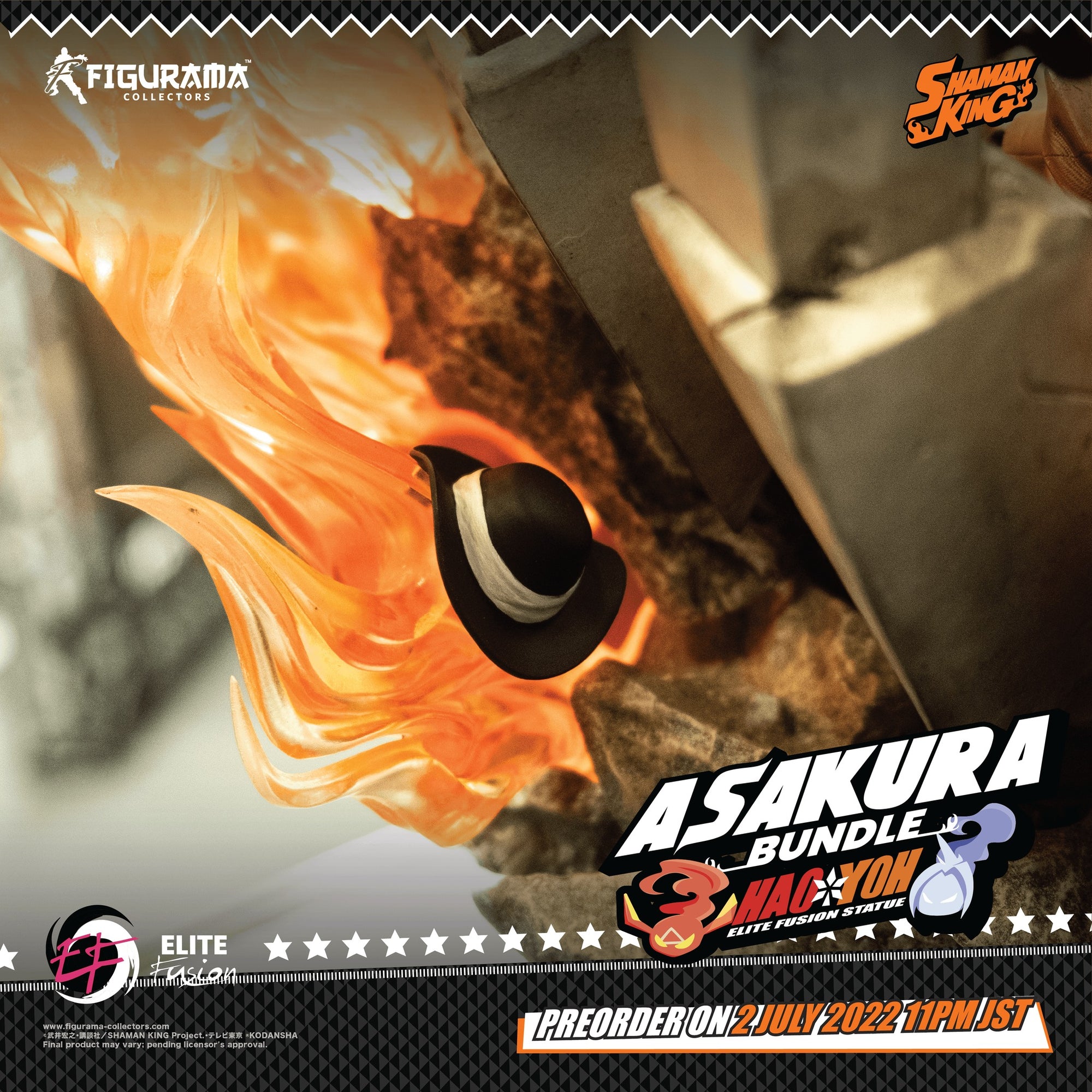 Shaman King - Hao and Yoh Elite Fusion 1/6 Scale Statue Bundle