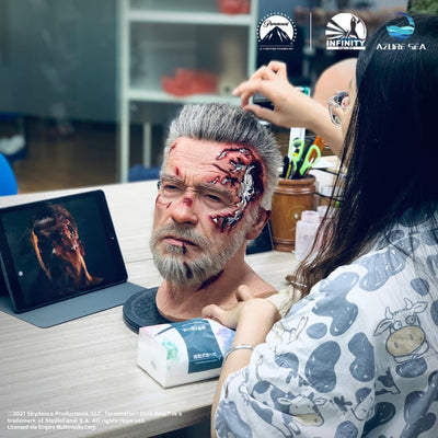 Terminator Dark Fate - T-800 Life-Size Bust