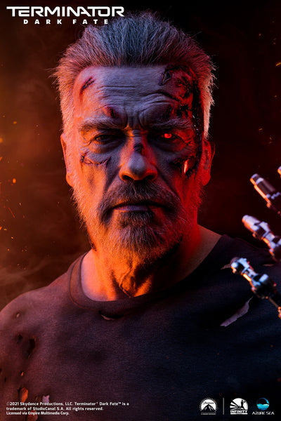 Terminator Dark Fate - T-800 Life-Size Bust