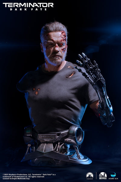 Terminator Dark Fate - T-800 Life-Size Bust