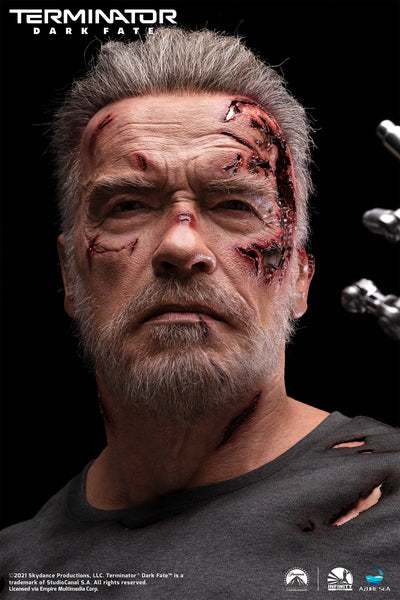 Terminator Dark Fate - T-800 Life-Size Bust