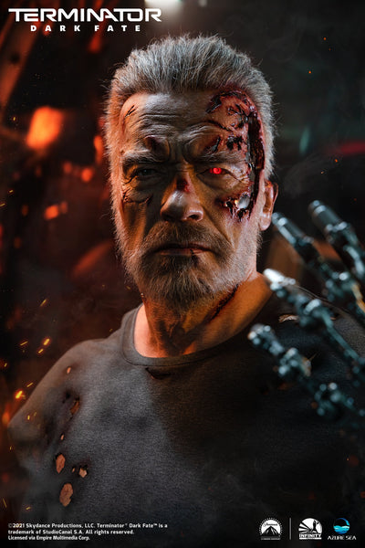 Terminator Dark Fate - T-800 Life-Size Bust