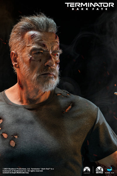 Terminator Dark Fate - T-800 Life-Size Bust