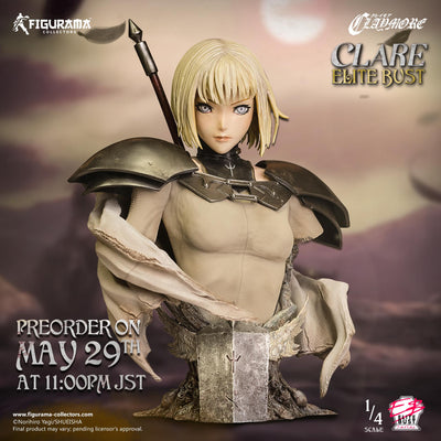 Claymore: Clare 1/4 Scale Elite Series Bust