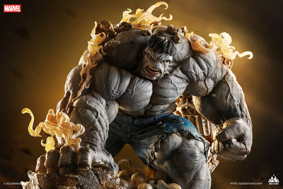 Grey Hulk Comic Version 1/4 Scale Statue