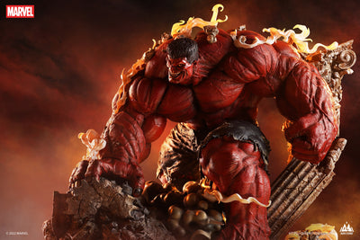 Red Hulk Comic Version 1/4 Scale Statue