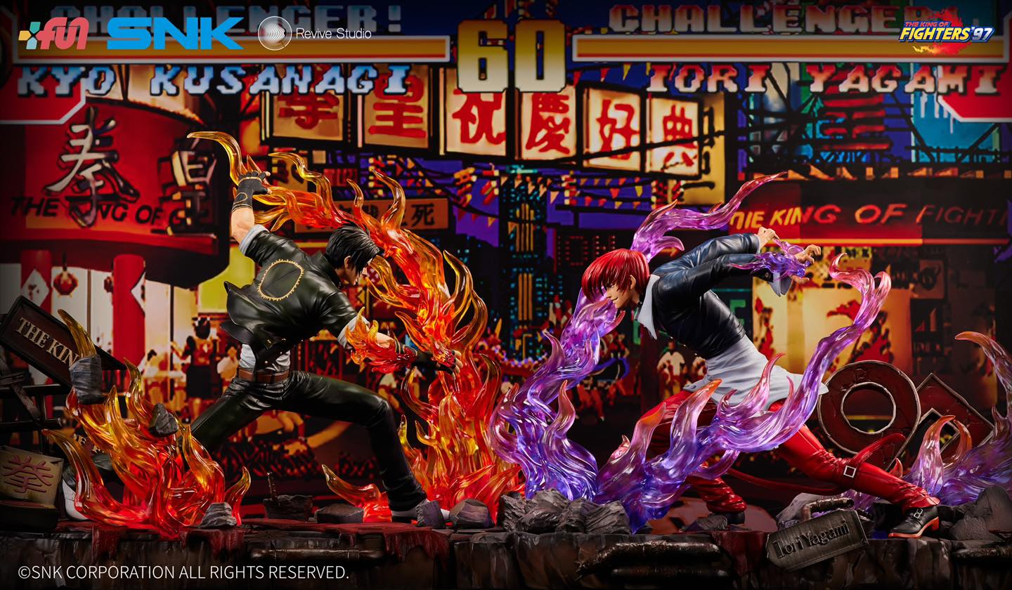 PRÉ VENDA: Estátua Kyo Kusanagi: The King of Fighters '97 (Escala