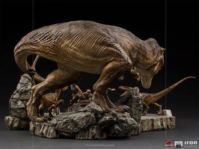 Jurassic Park - The Final Scene Demi Art Scale 1/20