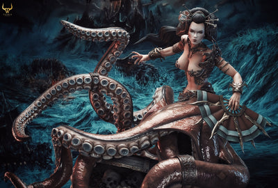 Queens of Oblivion - Tsunami 1/4 Scale Statue