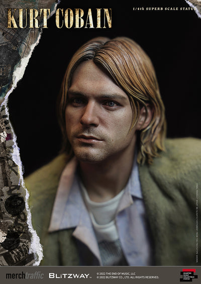 Kurt Cobain 1/4 Scale Statue