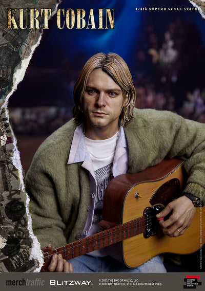 Kurt Cobain 1/4 Scale Statue