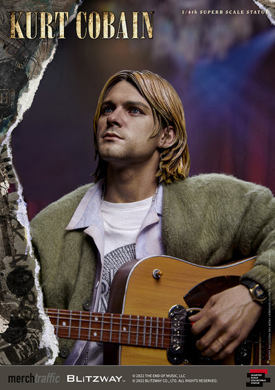 Kurt Cobain 1/4 Scale Statue