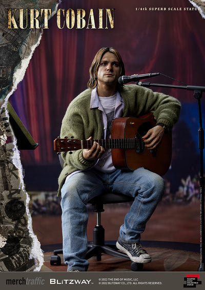 Kurt Cobain 1/4 Scale Statue