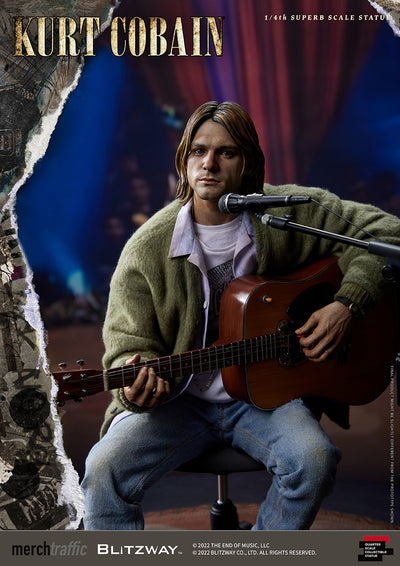 Kurt Cobain 1/4 Scale Statue