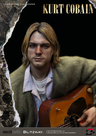 Kurt Cobain 1/4 Scale Statue