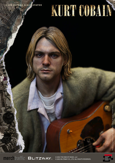 Kurt Cobain 1/4 Scale Statue