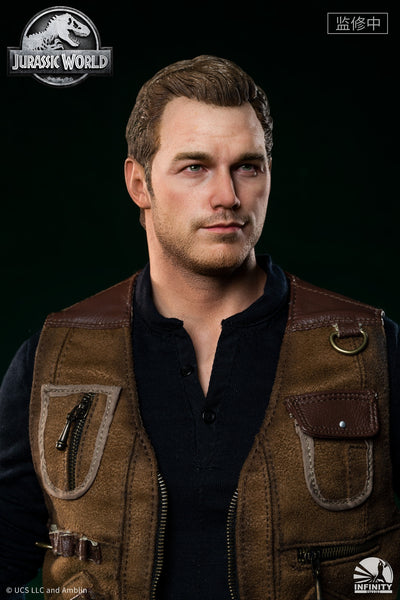 Jurassic World Fallen Kingdom - Owen and Blue 1/4 Scale Statue