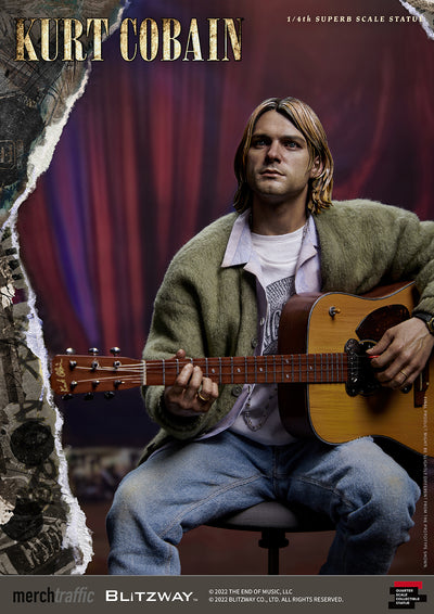 Kurt Cobain 1/4 Scale Statue