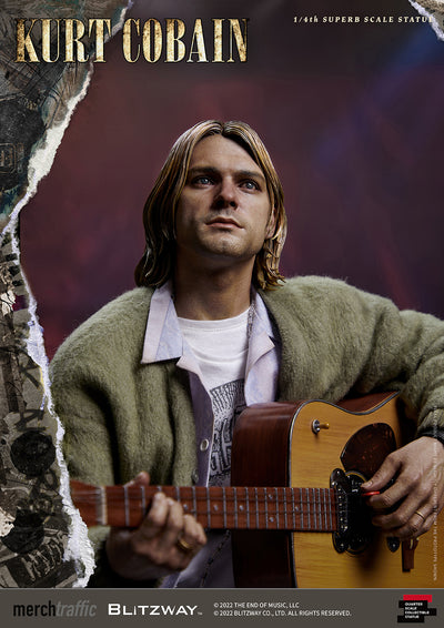 Kurt Cobain 1/4 Scale Statue