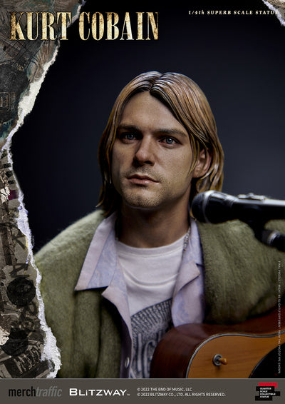 Kurt Cobain 1/4 Scale Statue