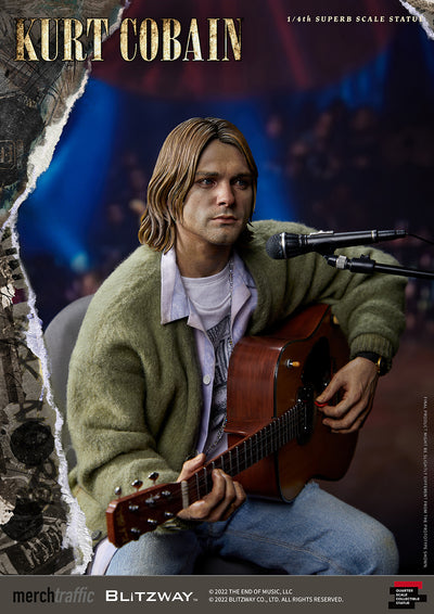 Kurt Cobain 1/4 Scale Statue
