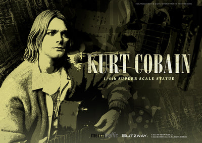 Kurt Cobain 1/4 Scale Statue