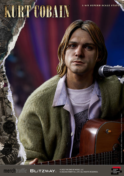 Kurt Cobain 1/4 Scale Statue