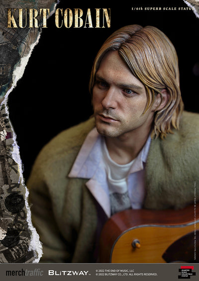 Kurt Cobain 1/4 Scale Statue