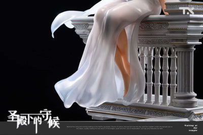 Waiting at the Temple (White Version) 1/4 Scale Statue
