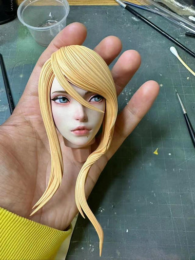 Metroid Dread - Samus (Blue Version A) 1/4 Scale Statue
