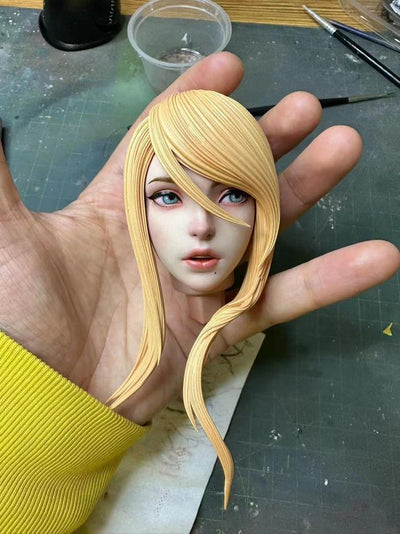Metroid Dread - Samus (Blue Version A) 1/4 Scale Statue