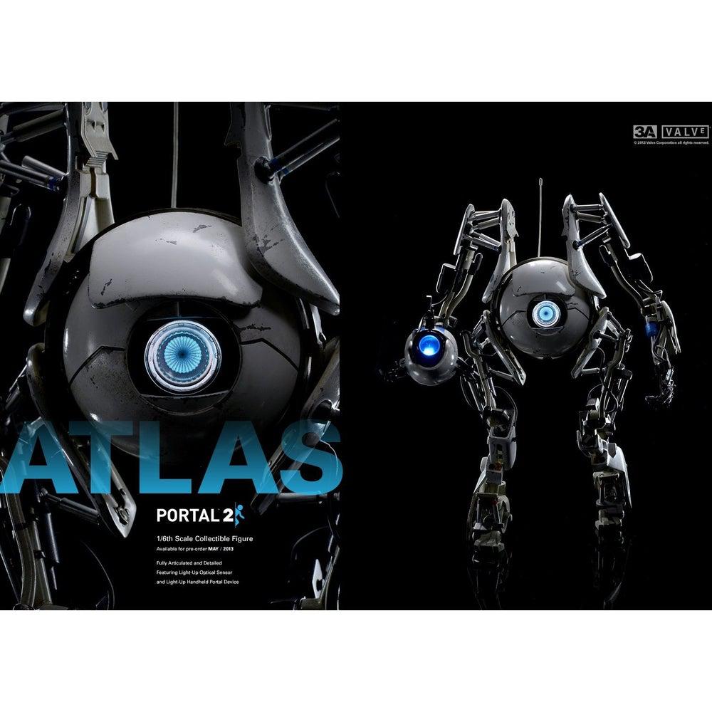 Portal 2 Atlas and P-Body 1/6 Scale 3A threeA Valve Action