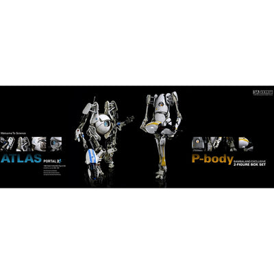 Valve Portal 2 P-BODY & ATLAS 1:6 Scale Figure 2 PACK by 3A