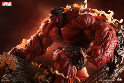 Red Hulk Comic Version 1/4 Scale Statue