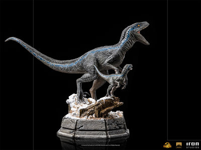 Jurassic Dominion - Blue and Beta Deluxe Art Scale 1/10