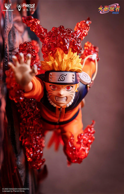 Naruto vs Sasuke at The Valley of The End Mural Statue