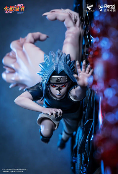 Naruto vs Sasuke at The Valley of The End Mural Statue